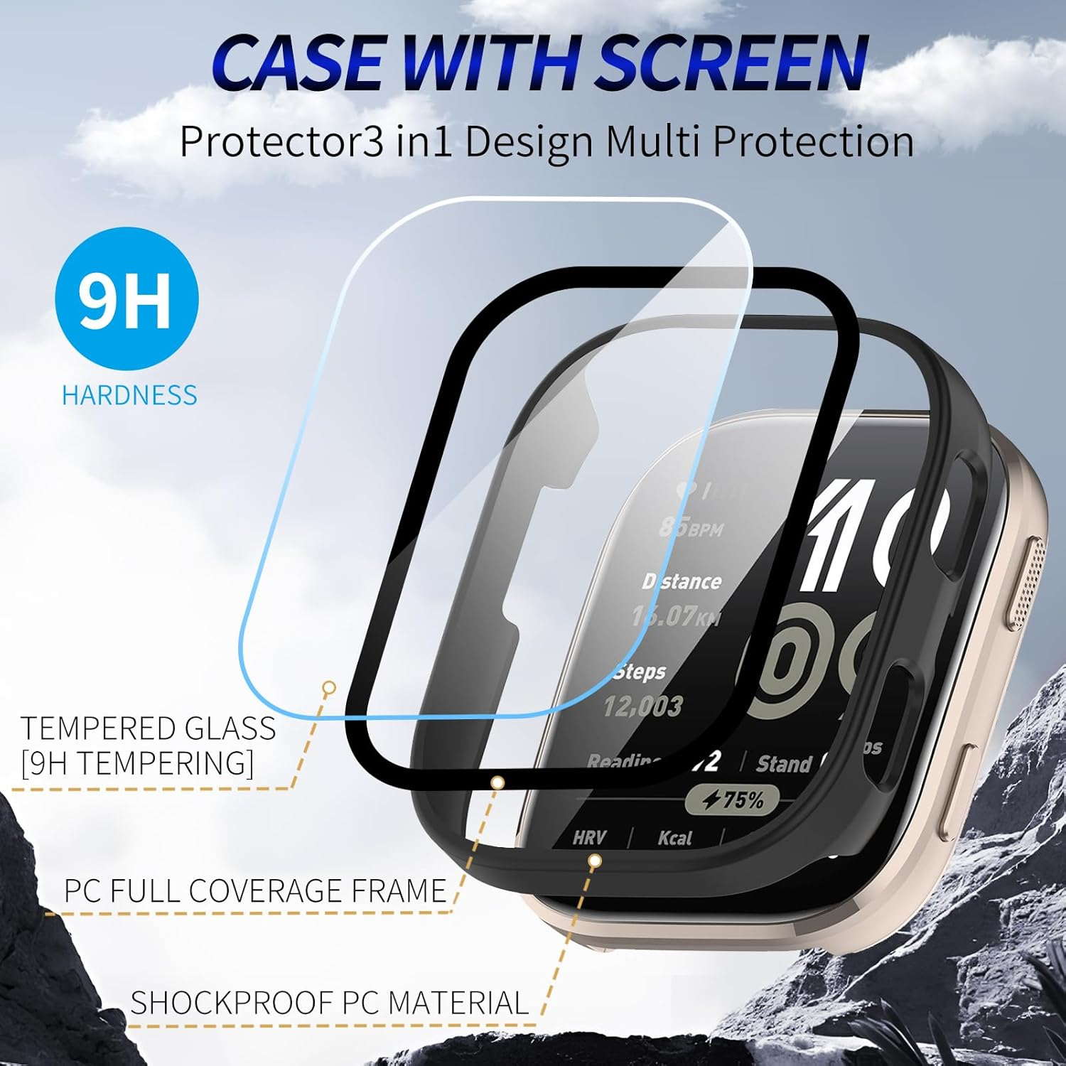 TPU/PC/Silicone Case for Amazf - Garmin Smartwatch Accessories incelemesi ve fiyatı