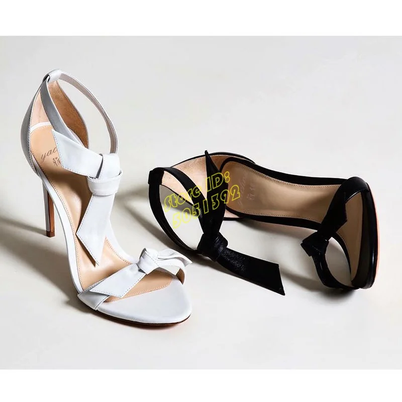 Leather Knot Stiletto High Hee - Leather Classic Strap incelemesi ve fiyatı