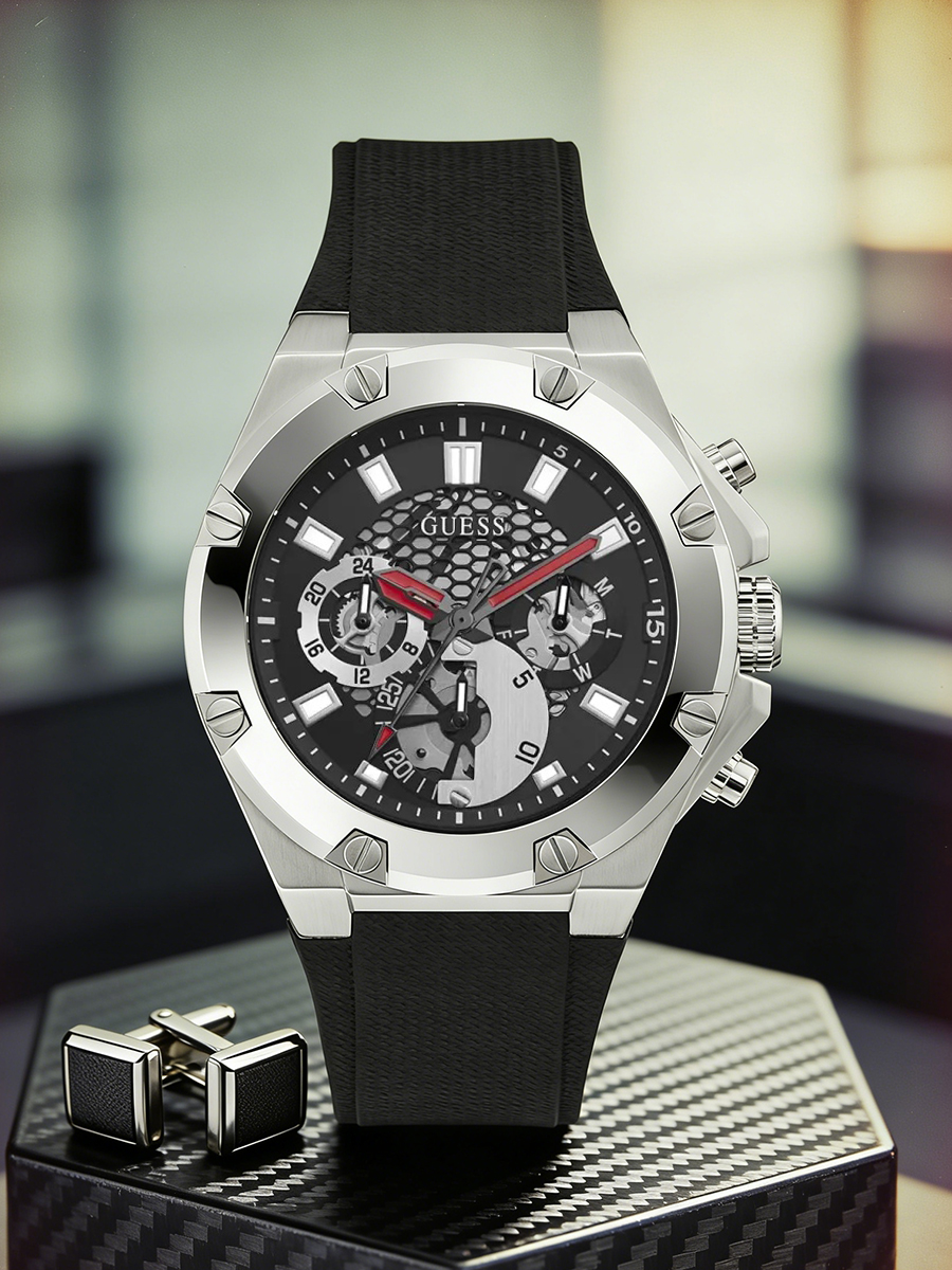 GUESS GW0334G1 Male Chronograp - Smartwatch Guess incelemesi ve fiyatı
