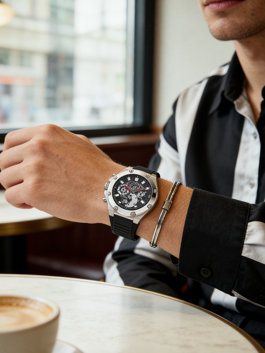 GUESS GW0334G1 Male Chronograp - Smartwatch Guess incelemesi ve fiyatı