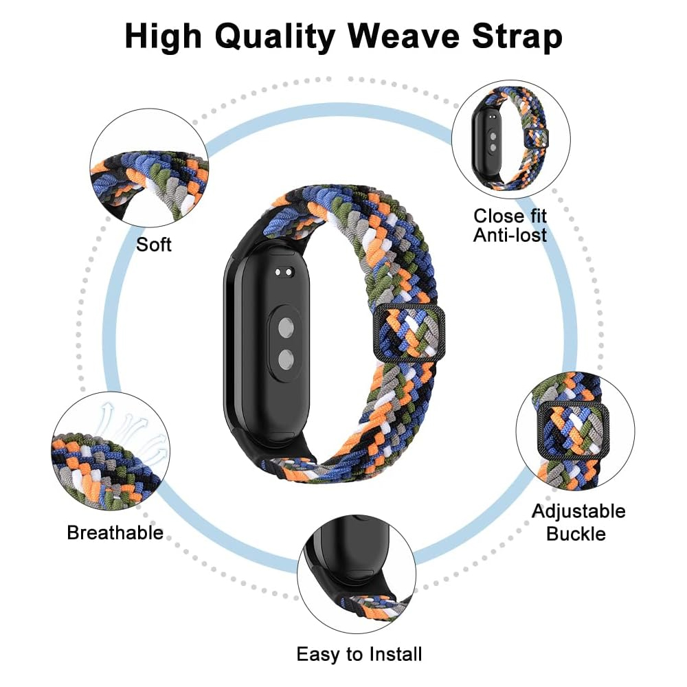 Strap for Xiaomi Mi Band 10 8  - Solo Loop Strap incelemesi ve fiyatı