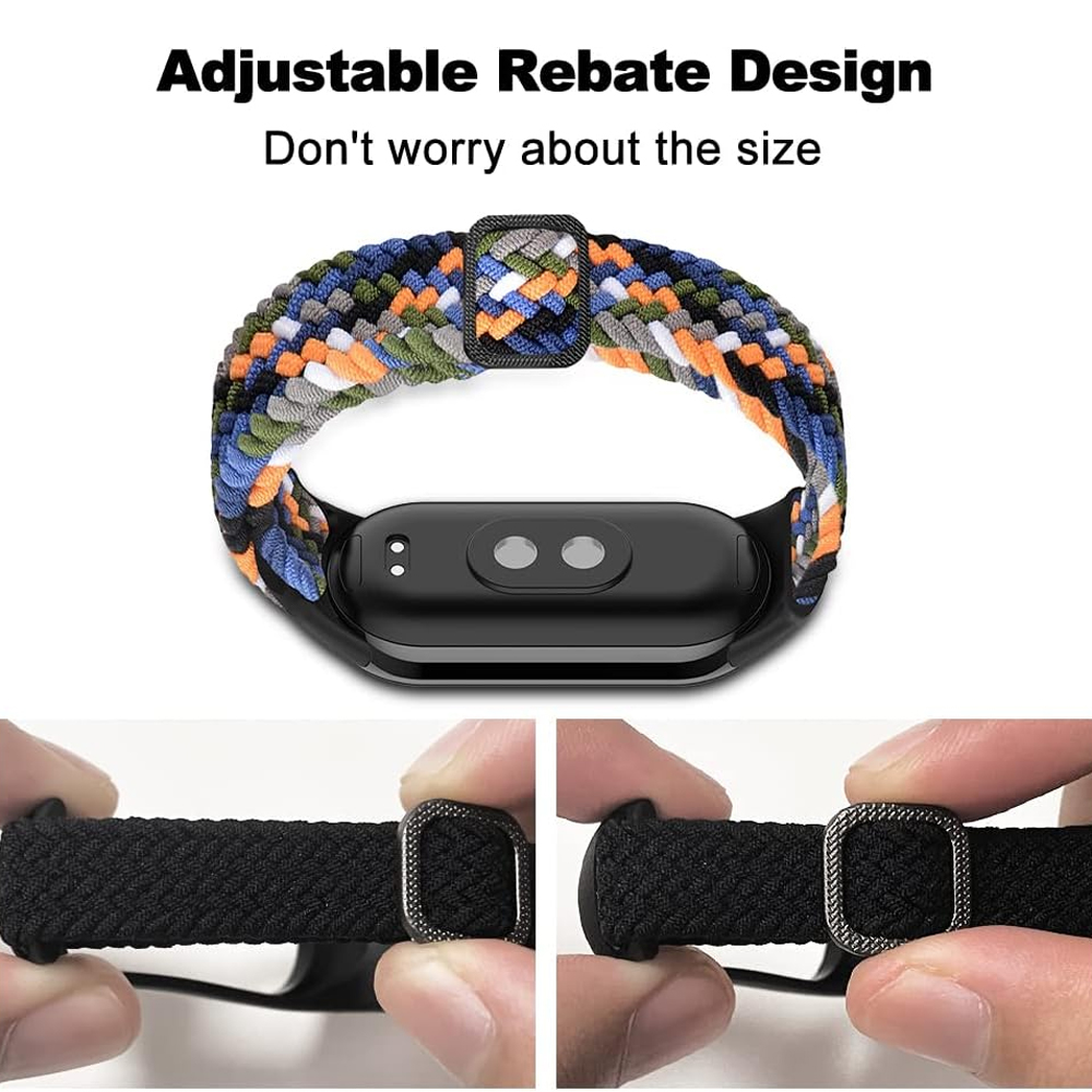 Strap for Xiaomi Mi Band 10 8  - Solo Loop Strap incelemesi ve fiyatı