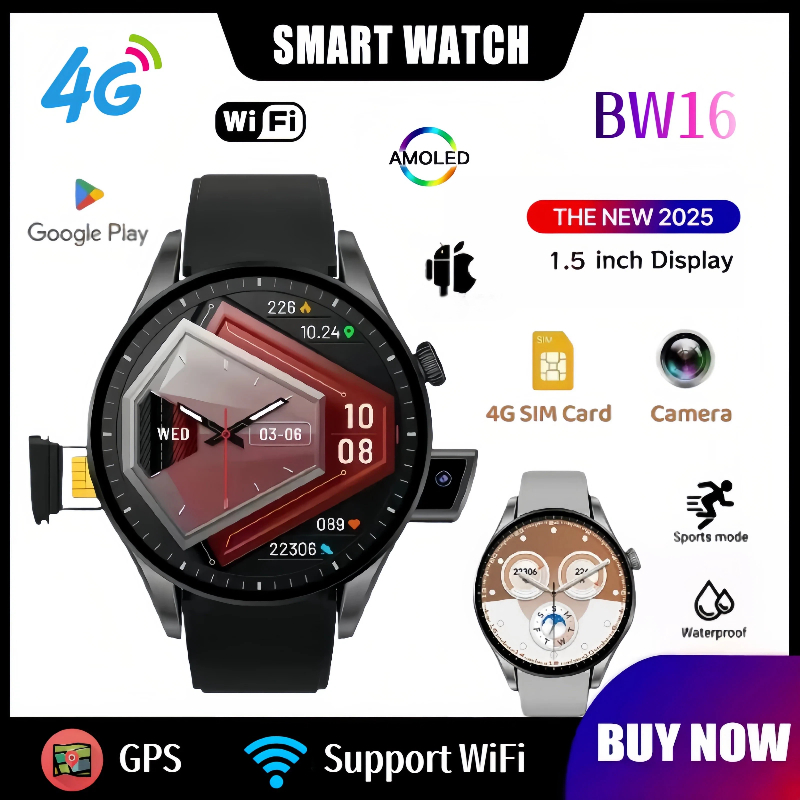 New 4G Smartwatch BW16: WiFi | - Smartwatch Id incelemesi ve fiyatı