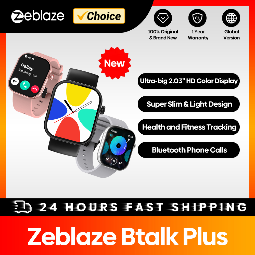 New Zeblaze Btalk Plus Voice C - Smartwatch X12 incelemesi ve fiyatı