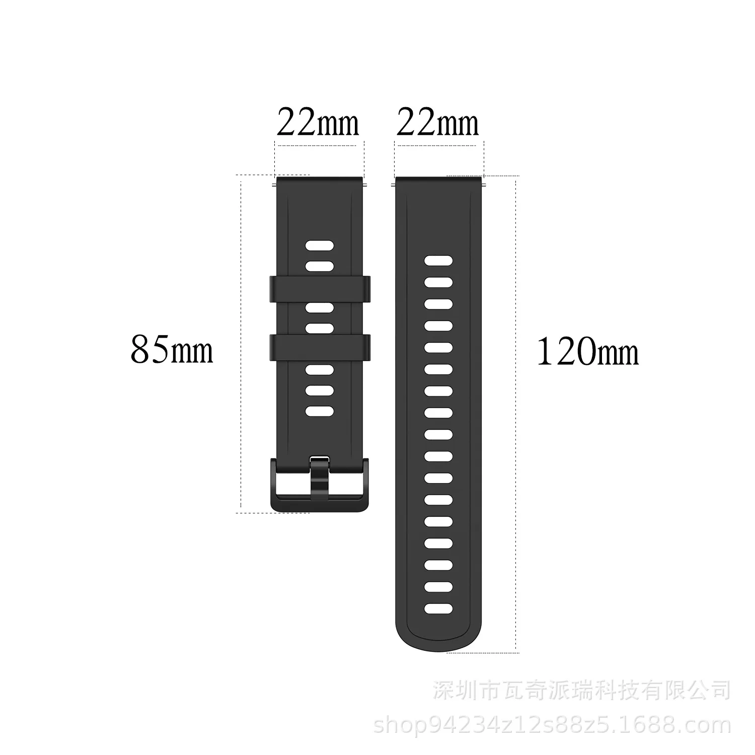 22mm Silicone Strap for Xiaomi - Xiaomi Smartwatch S4 Accessories incelemesi ve fiyatı