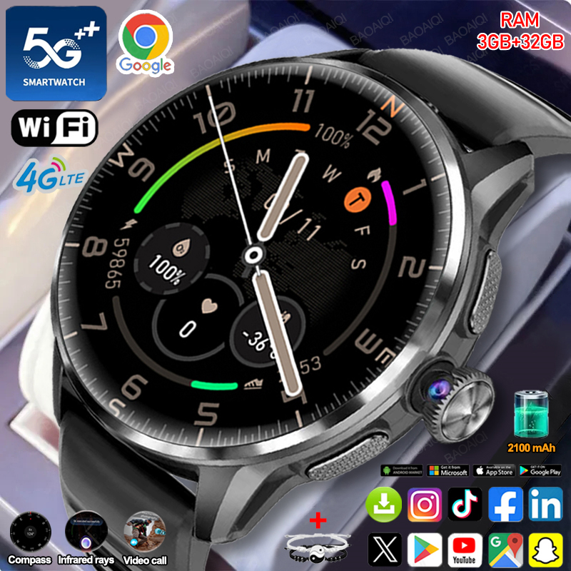 5G/4G Full Network Smart Watch - Smartwatch Id incelemesi ve fiyatı