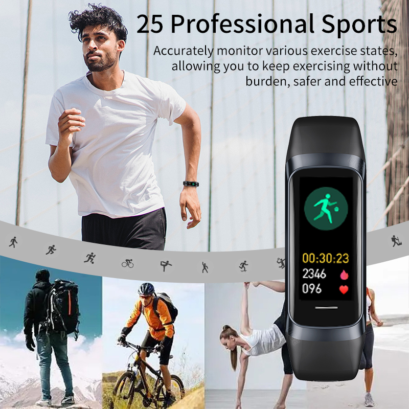 LIGE 1.1 Inch Amoled Heart Rat - Android Smartwatch Accessories incelemesi ve fiyatı