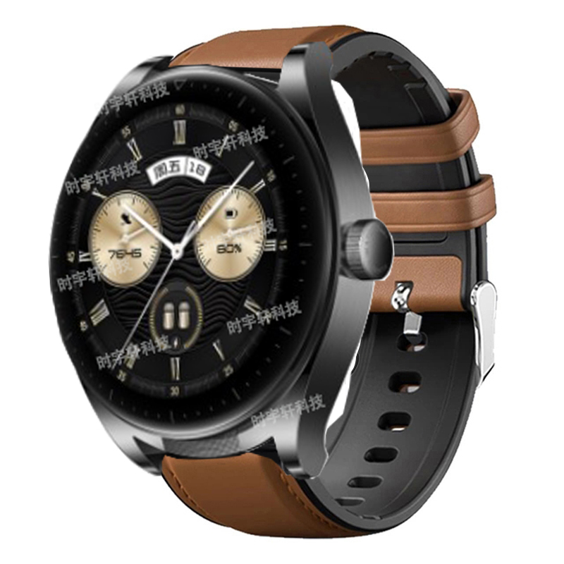 22mm Silicone Leather Band For - Fossil Smartwatch Accessories incelemesi ve fiyatı