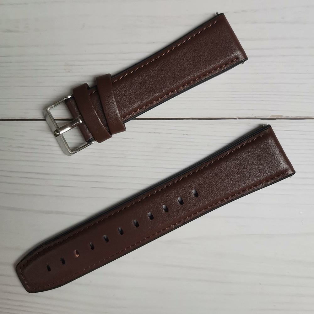 22mm Silicone Leather Band For - Fossil Smartwatch Accessories incelemesi ve fiyatı