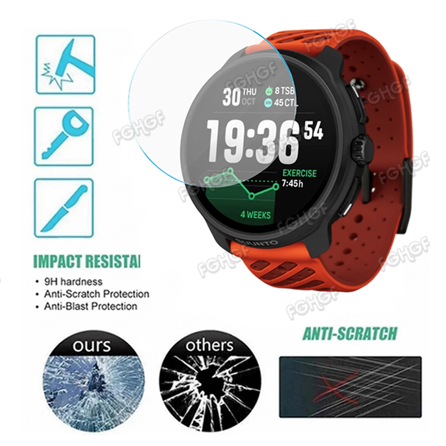 Tempered Glass Protective Film - Garmin Smartwatch Accessories incelemesi ve fiyatı