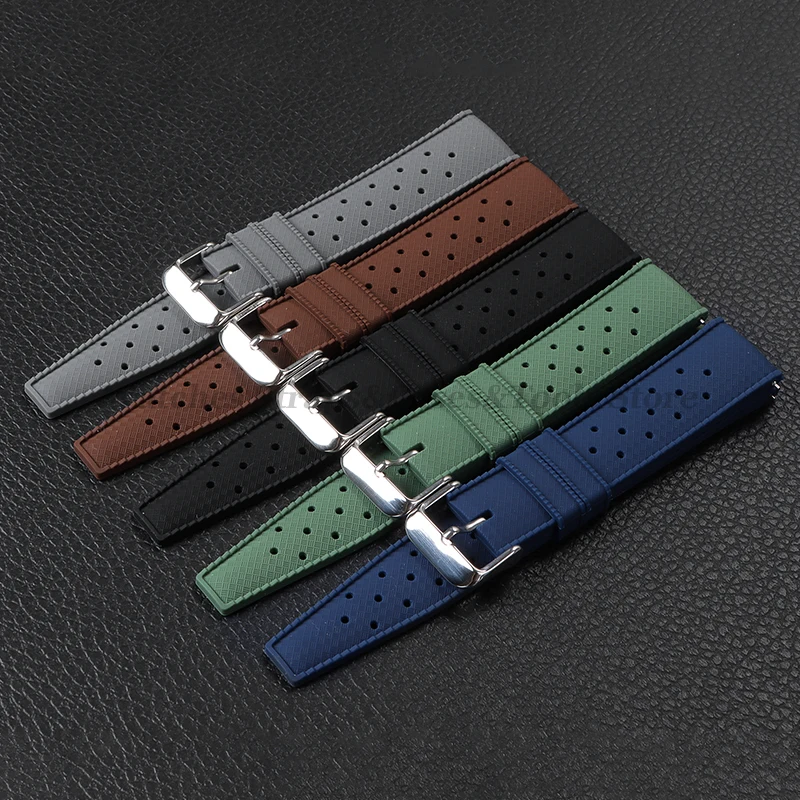 Tropic Silicone Watch Strap 18 - Fossil Smartwatch Accessories incelemesi ve fiyatı