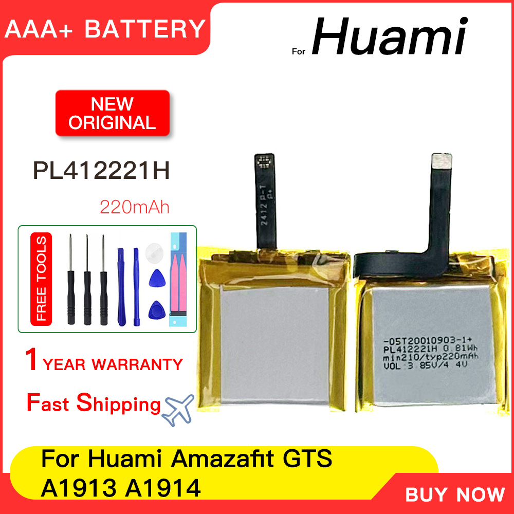 100% genuine 220mAh PL412221H  - Smartwatch A1914 incelemesi ve fiyatı