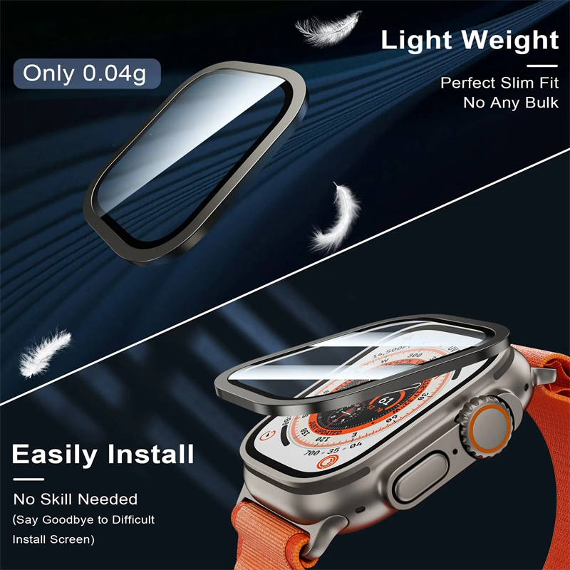 Tempered Glass for Apple Watch - Watch Case Bumper incelemesi ve fiyatı