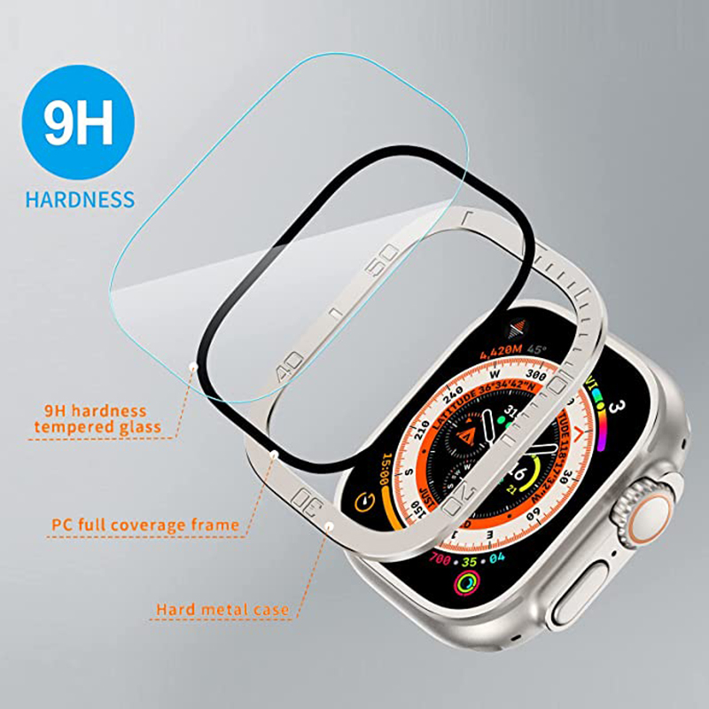 Tempered Glass for Apple Watch - Watch Case Bumper incelemesi ve fiyatı