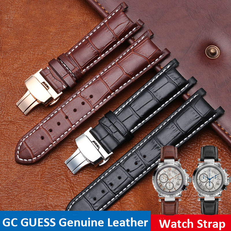 Notched Leather Watch strap 20 - Smartwatch Guess incelemesi ve fiyatı