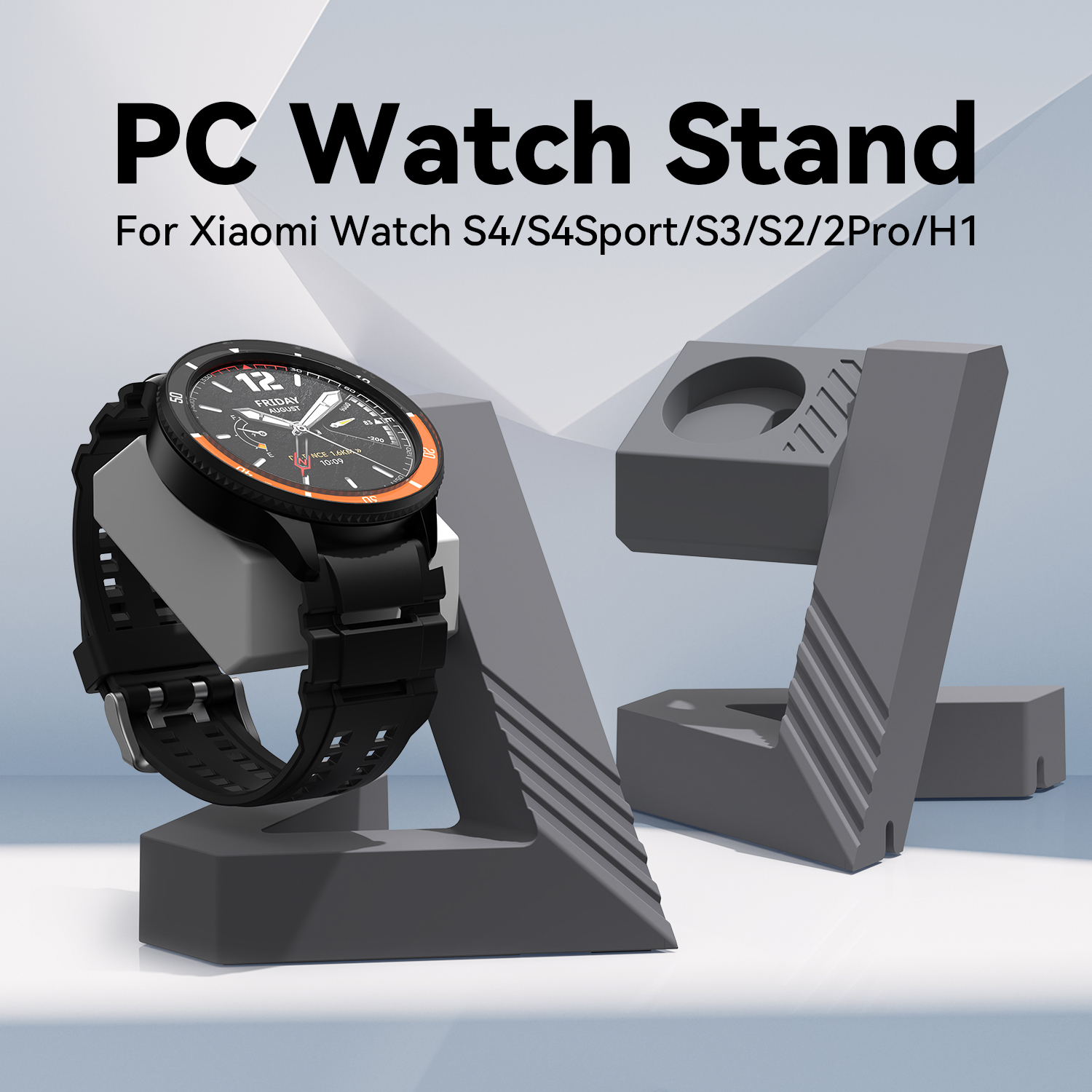 PC Geometric watch stand Dock  - Xiaomi Smartwatch S4 Accessories incelemesi ve fiyatı