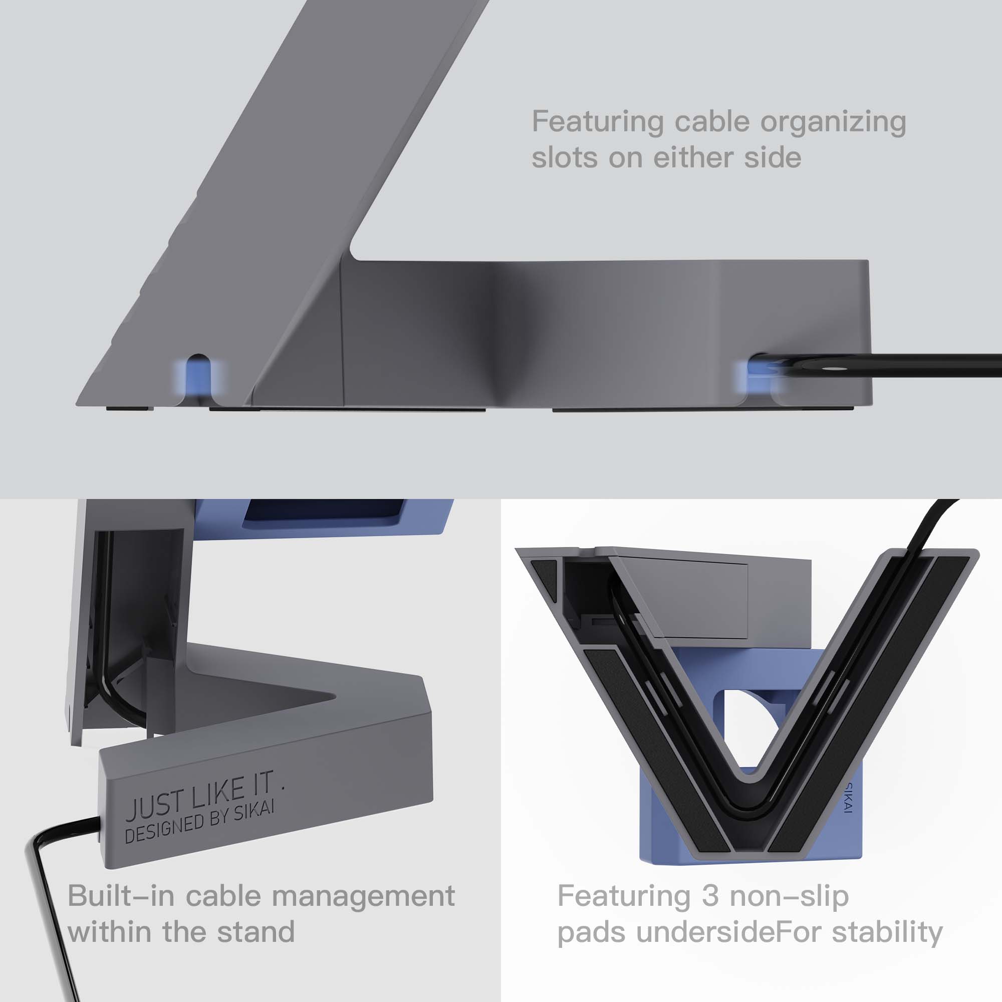 PC Geometric watch stand Dock  - Xiaomi Smartwatch S4 Accessories incelemesi ve fiyatı