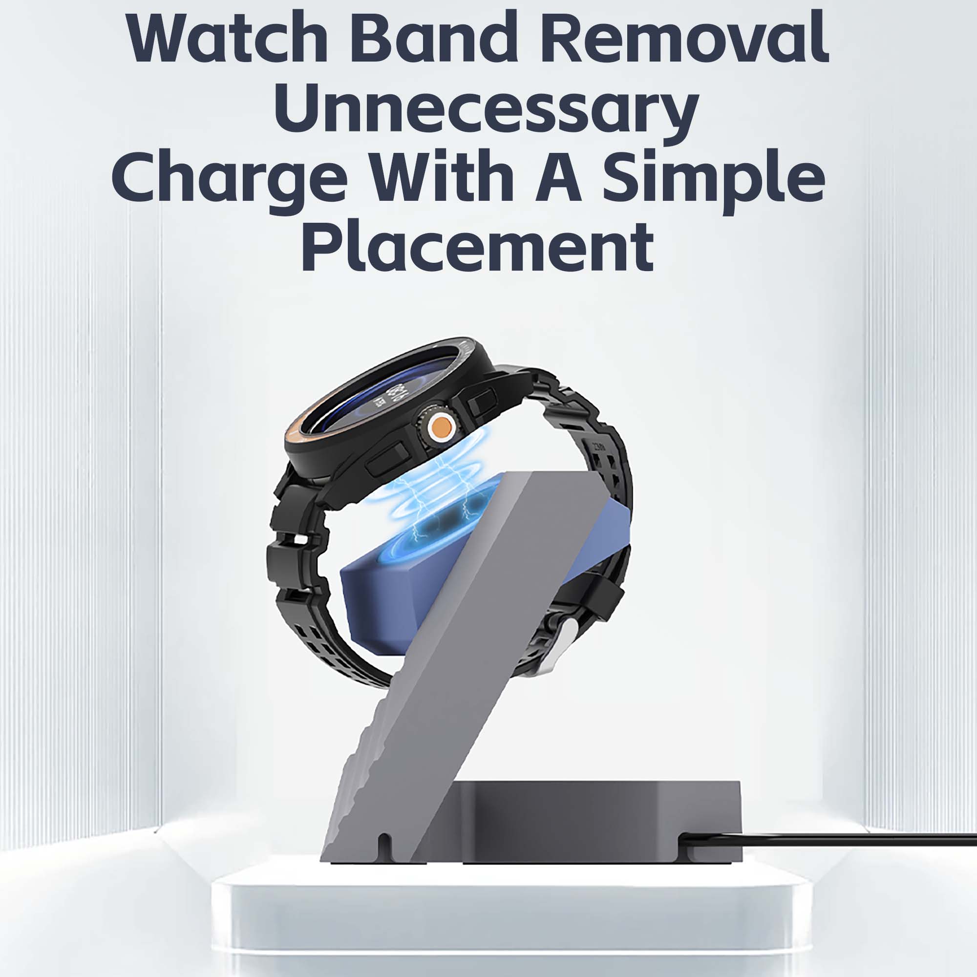 PC Geometric watch stand Dock  - Xiaomi Smartwatch S4 Accessories incelemesi ve fiyatı