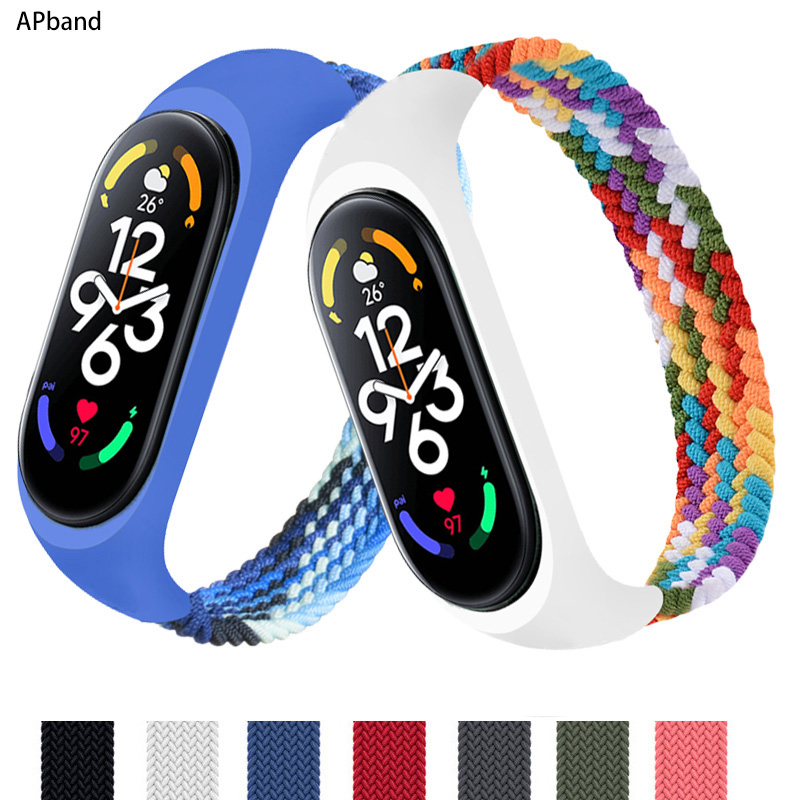Strap for Mi band 7 6 5 Nylon  - Solo Loop Strap incelemesi ve fiyatı
