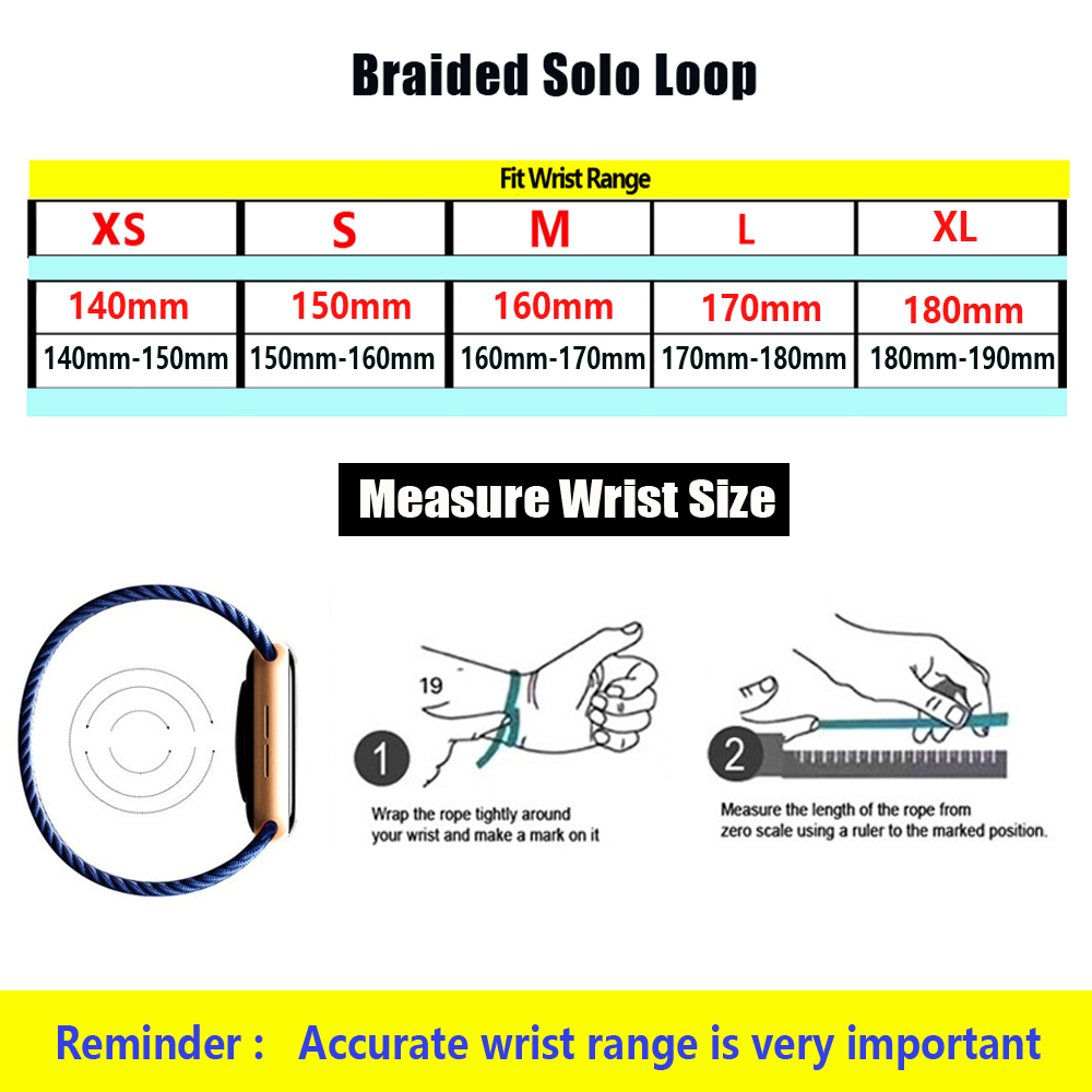 Strap for Mi band 7 6 5 Nylon  - Solo Loop Strap incelemesi ve fiyatı