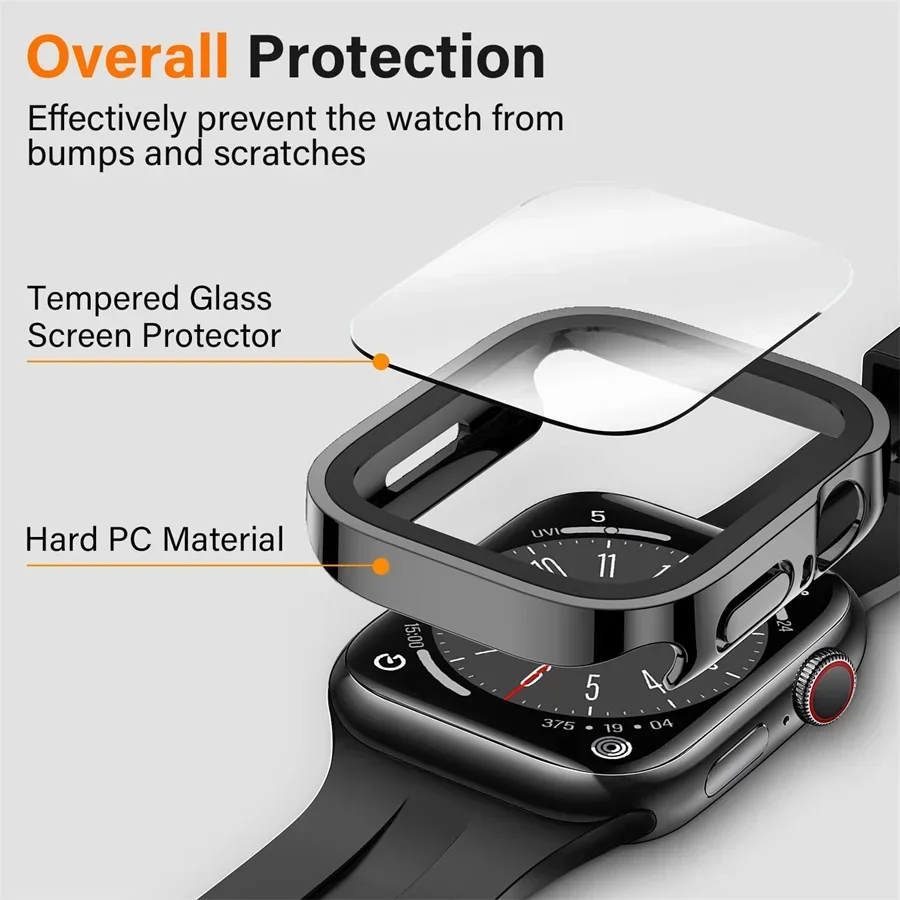 Glass+cover For Apple Watch ca - Garmin Smartwatch Accessories incelemesi ve fiyatı