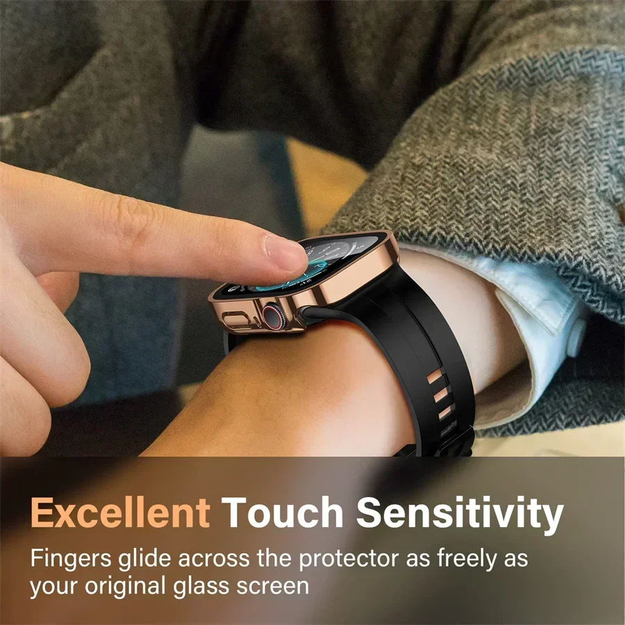 Glass+cover For Apple Watch ca - Garmin Smartwatch Accessories incelemesi ve fiyatı