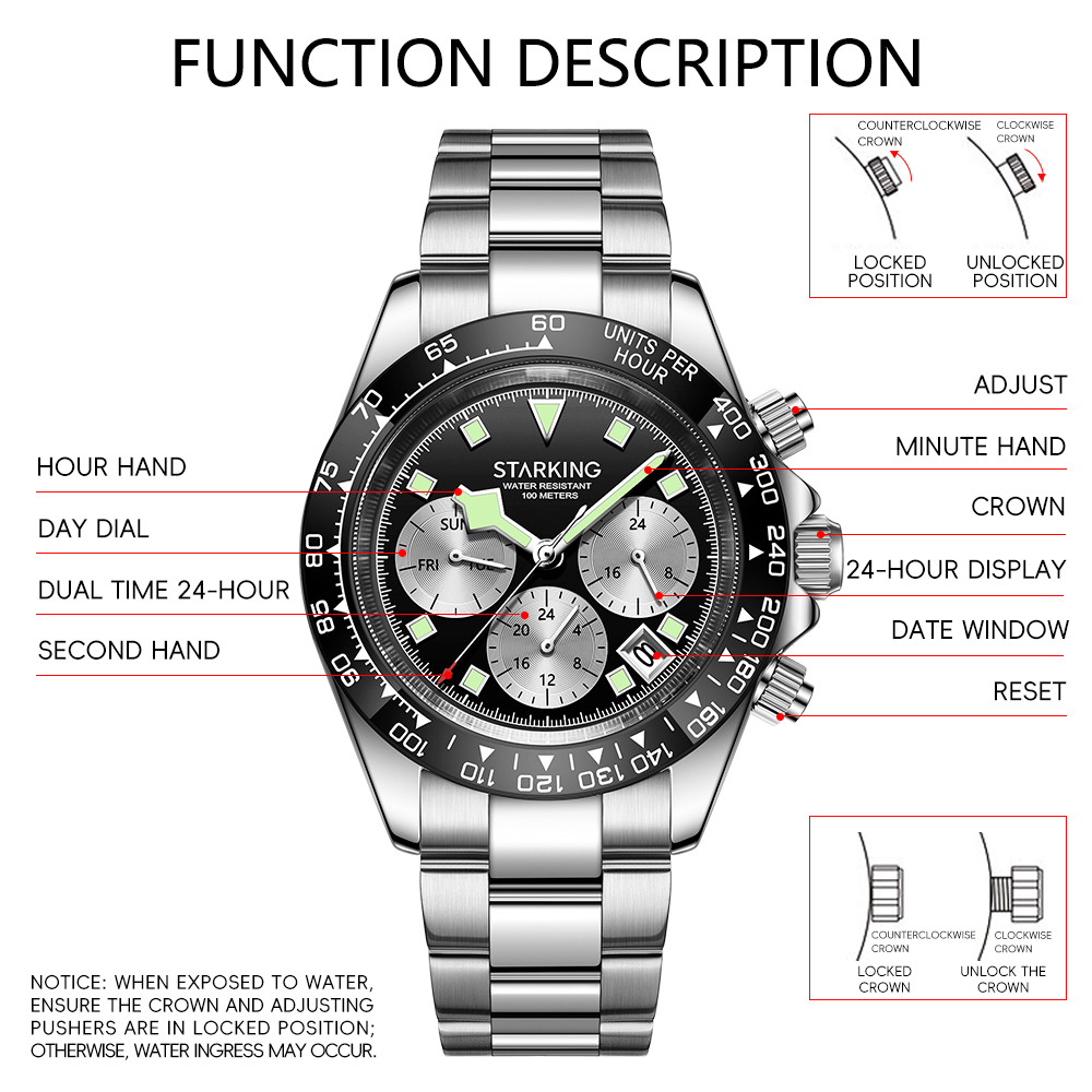 STARKING Luxury Men's Diving Q - Smartwatch Nexus incelemesi ve fiyatı