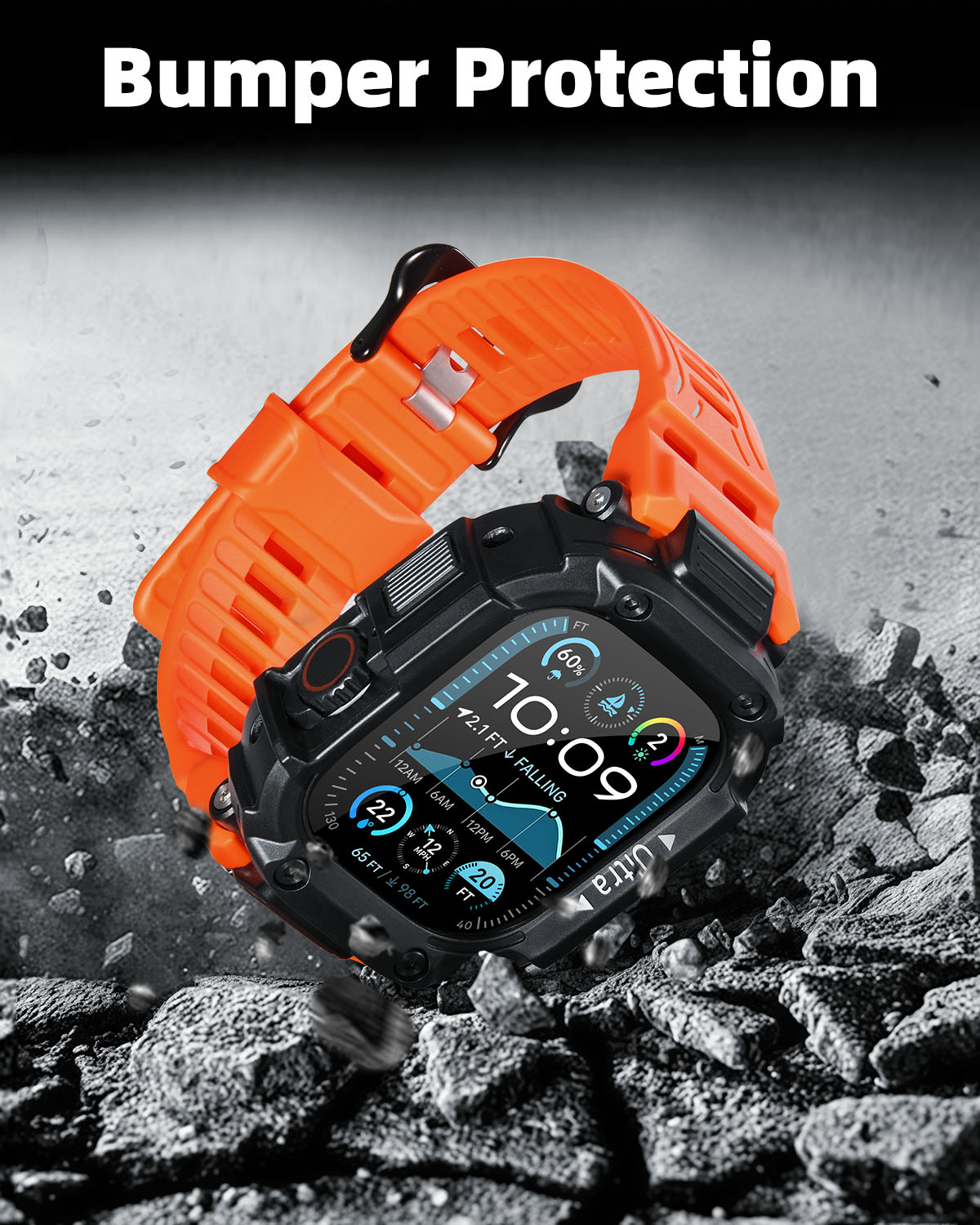 Oatsbasf for Apple Watch Ultra - Watch Case Bumper incelemesi ve fiyatı