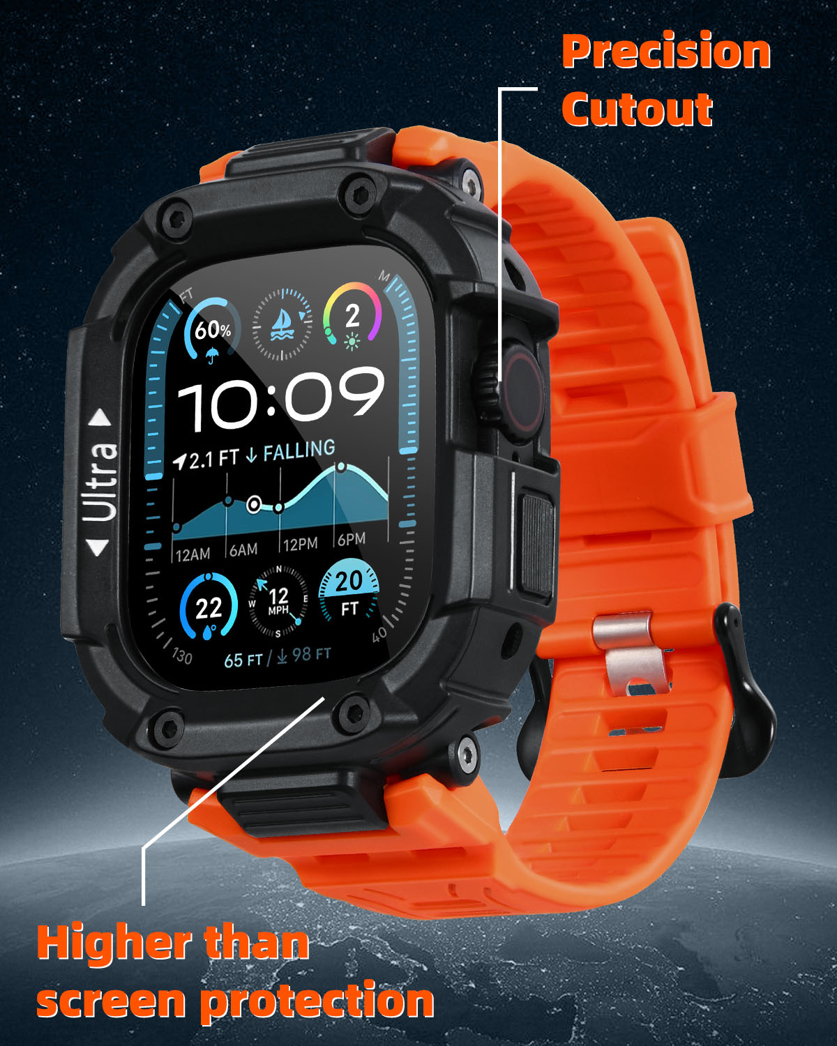 Oatsbasf for Apple Watch Ultra - Watch Case Bumper incelemesi ve fiyatı