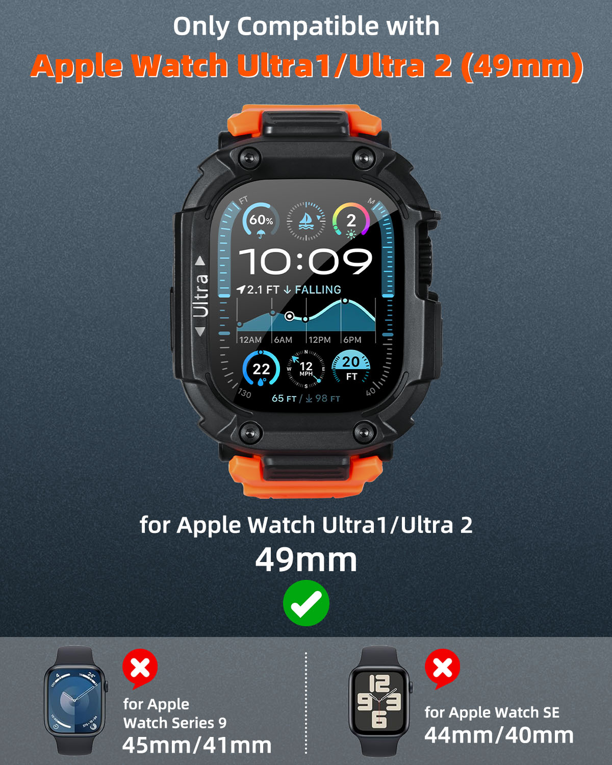Oatsbasf for Apple Watch Ultra - Watch Case Bumper incelemesi ve fiyatı