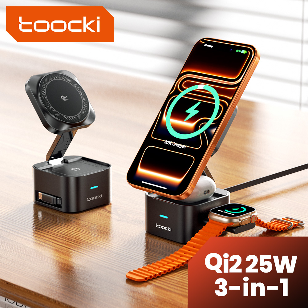Toocki QI2.2 25W Wireless Char - Smartwatch Ac incelemesi ve fiyatı