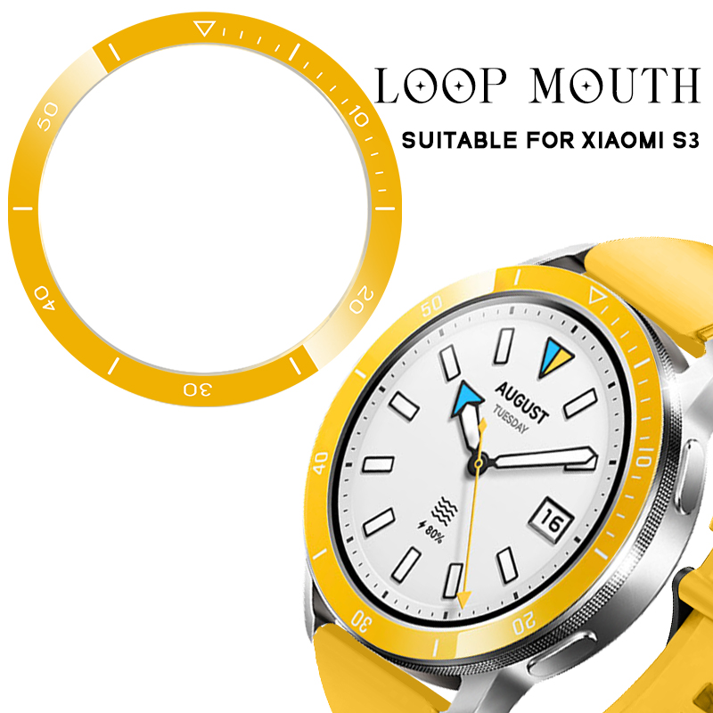 Bezel Ring For Xiaomi Watch S3 - Xiaomi Smartwatch S4 Accessories incelemesi ve fiyatı