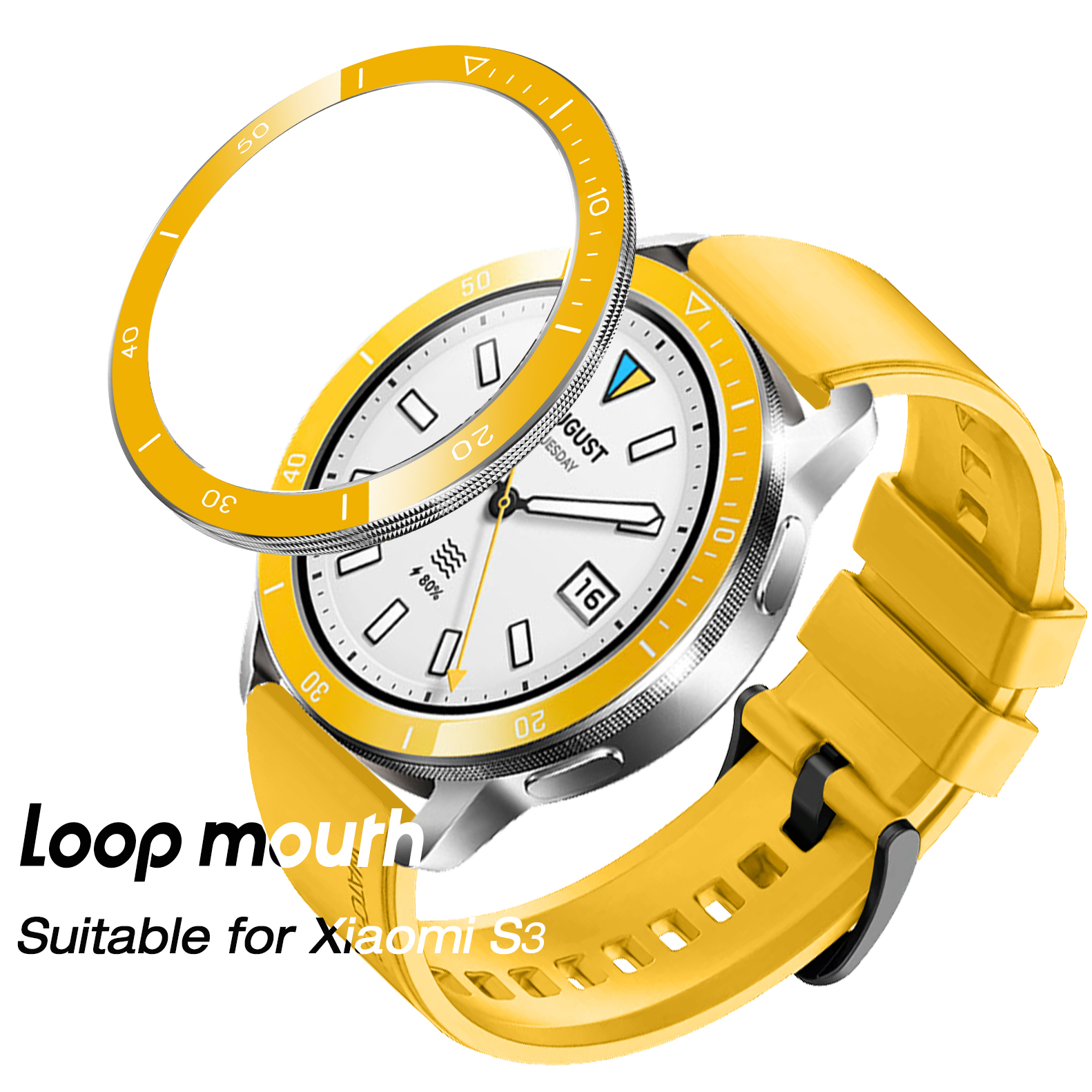 Bezel Ring For Xiaomi Watch S3 - Xiaomi Smartwatch S4 Accessories incelemesi ve fiyatı