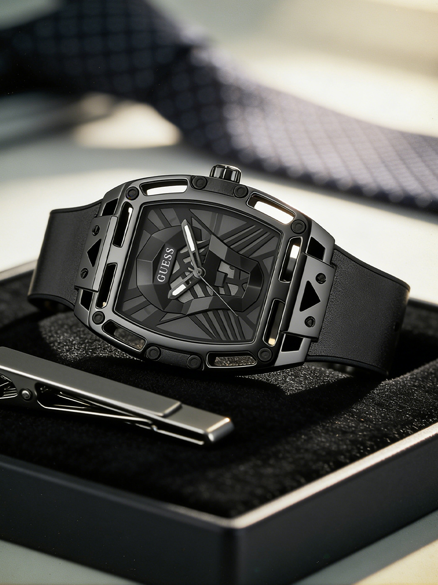 Guess Men's Watch Black Silico - Smartwatch Guess incelemesi ve fiyatı