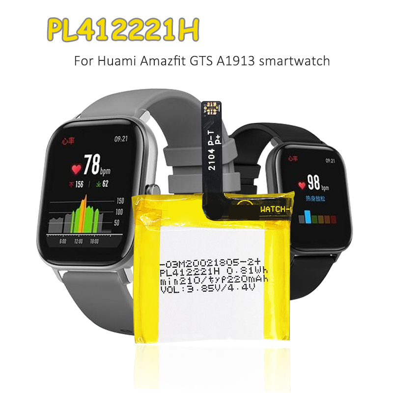 PL412221H Battery 220mAh 3.85V - Smartwatch A1914 incelemesi ve fiyatı