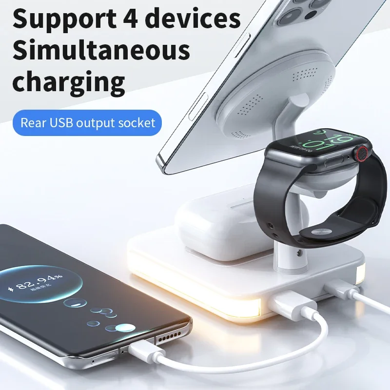 3 in 1 Wireless Magnetic Fast  - Smartwatch Ac incelemesi ve fiyatı