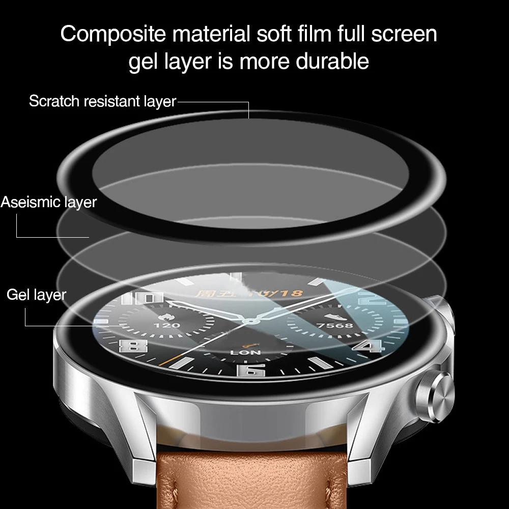 1-3pcs HD Clear Screen Protect - Garmin Smartwatch Accessories incelemesi ve fiyatı