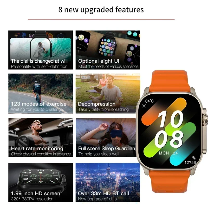 New Series 9 Watch PK HK8 PRO  - Smartwatch Nexus incelemesi ve fiyatı