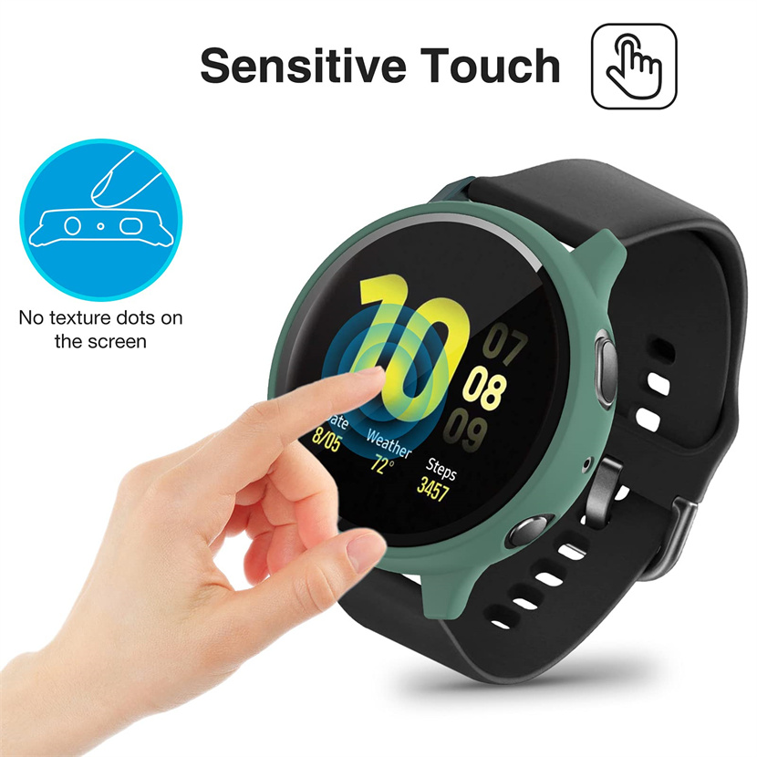 Tempered Glass Case for Samsun - Garmin Smartwatch Accessories incelemesi ve fiyatı