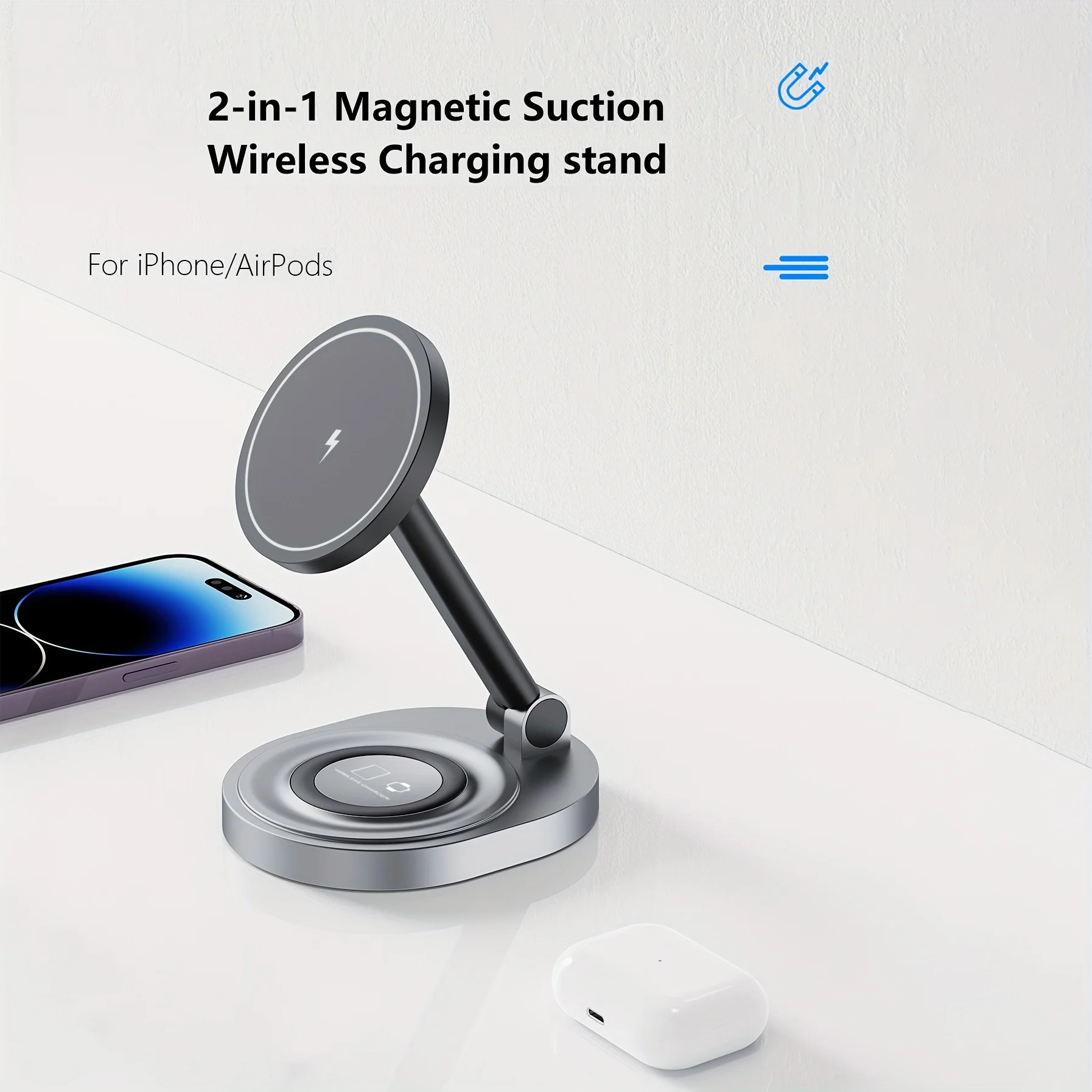 2 In 1 Magnetic Wireless Charg - Smartwatch Ac incelemesi ve fiyatı