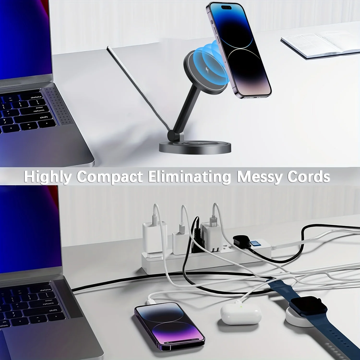 2 In 1 Magnetic Wireless Charg - Smartwatch Ac incelemesi ve fiyatı