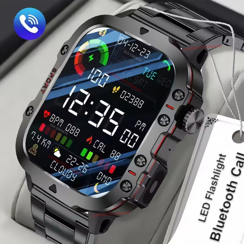 2026 New Military Smart Watch  - Smartwatch X12 incelemesi ve fiyatı