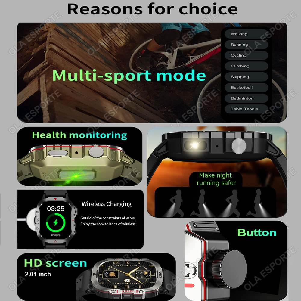 2026 New Military Smart Watch  - Smartwatch X12 incelemesi ve fiyatı