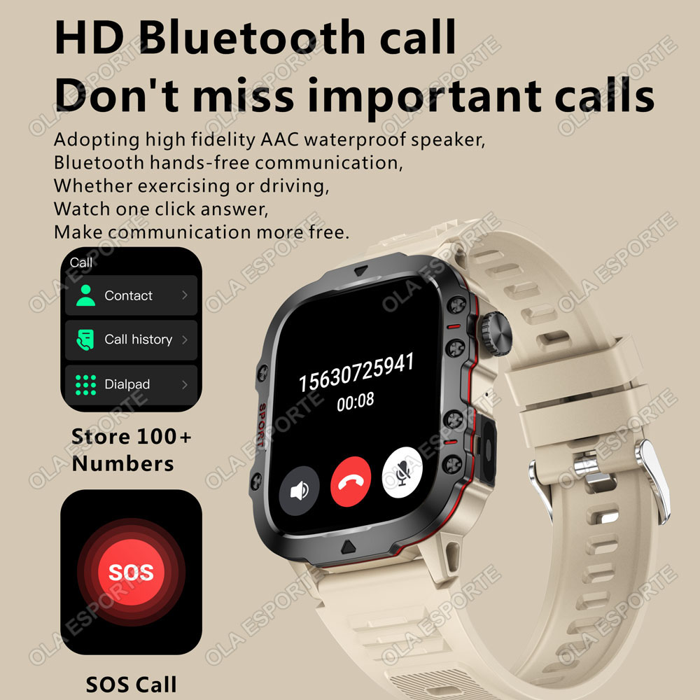 2026 New Military Smart Watch  - Smartwatch X12 incelemesi ve fiyatı