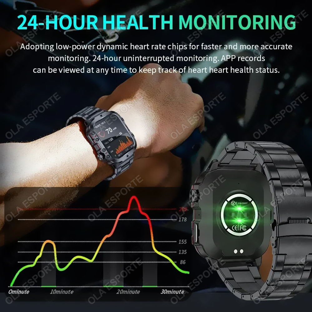 2026 New Military Smart Watch  - Smartwatch X12 incelemesi ve fiyatı