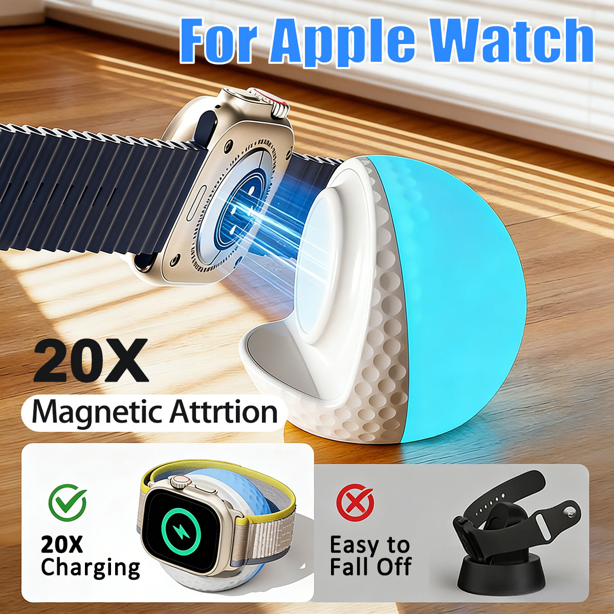 Portable RGB Lighting Wireless - Wireless Charger Watch incelemesi ve fiyatı