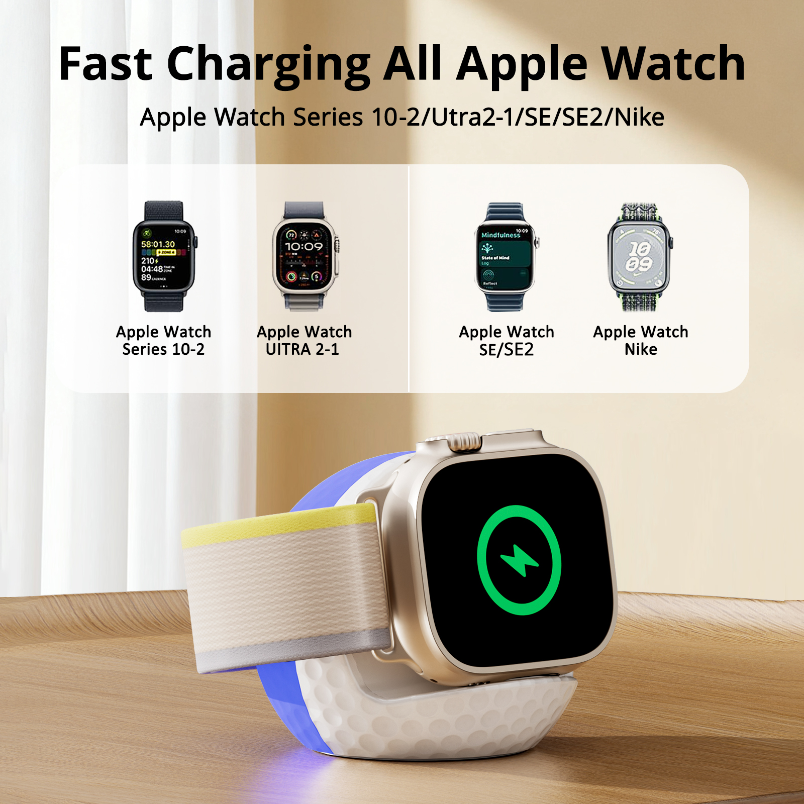 Portable RGB Lighting Wireless - Wireless Charger Watch incelemesi ve fiyatı