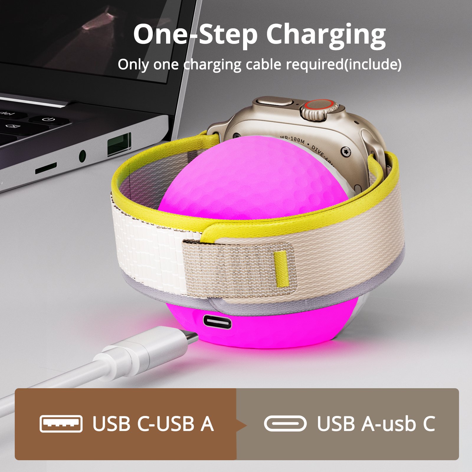 Portable RGB Lighting Wireless - Wireless Charger Watch incelemesi ve fiyatı
