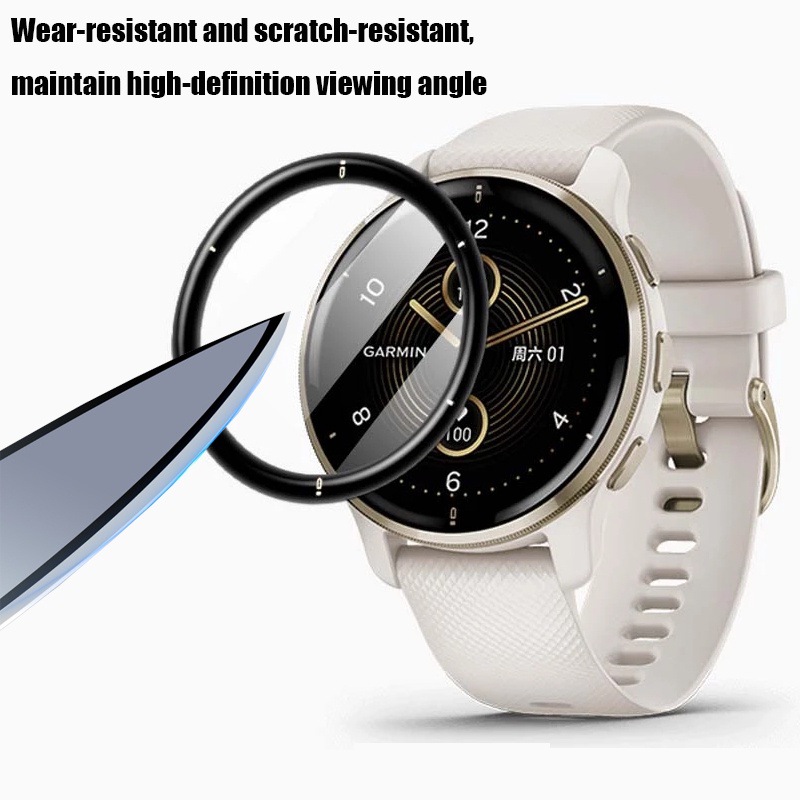 3D Curved Edge Protective Film - Garmin Smartwatch Accessories incelemesi ve fiyatı