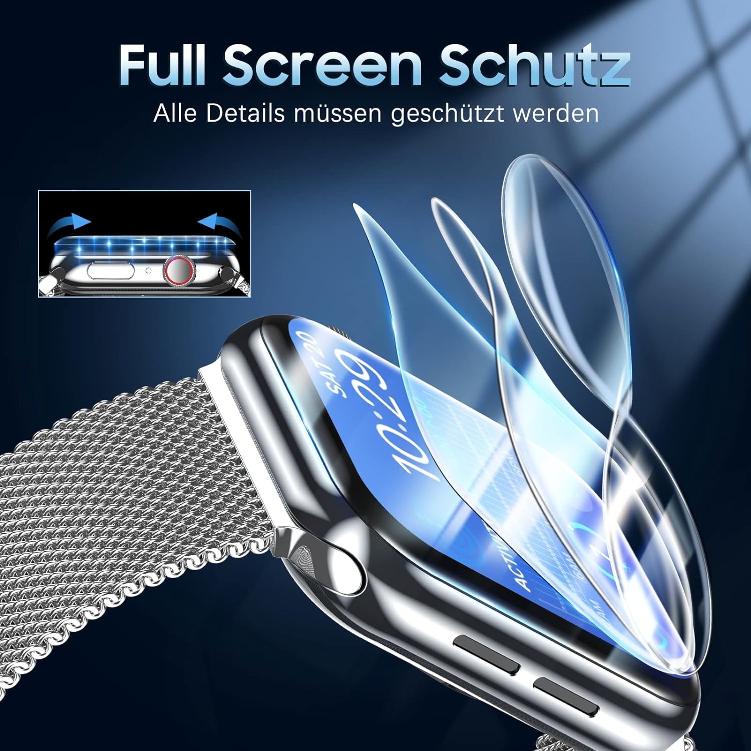 5PCS Hydrogel Film for Apple W - Watch Case Bumper incelemesi ve fiyatı